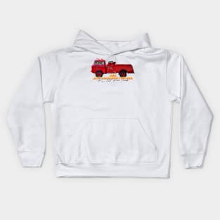 1961 Jeep Forward Control FC 170 Fire Truck Kids Hoodie